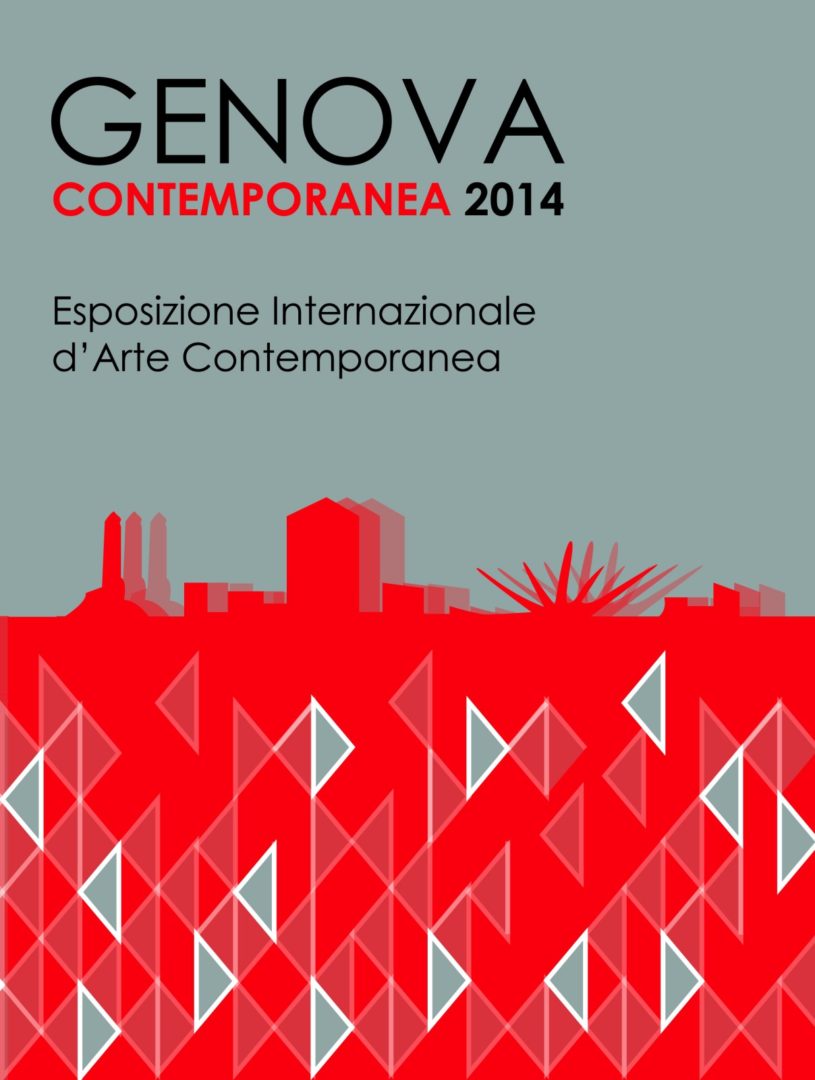 Locandina mostra Genova Arte Contemporanea 2014